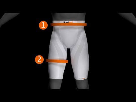 Size Measurement Knap'man Compression Shorts